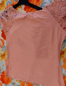 Pink Partywear Branded Top, Very Pretty Pink Top
