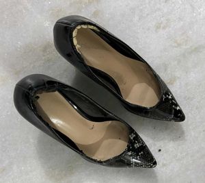 Snakeskin Heels