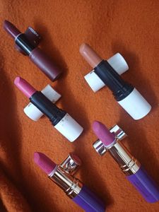 5 Lipsticks combo
