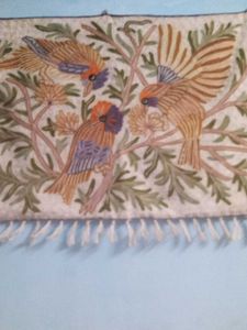 Handmade Bird Embroidery Wall Hanging | Premium De