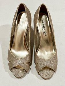Sparkly Golden Heels