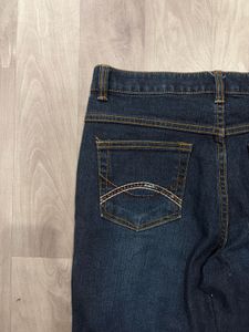 Embroidered Low Rise Jeans