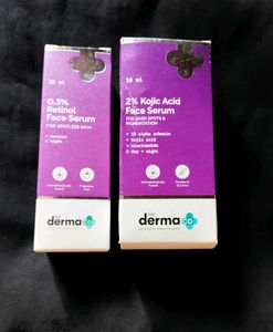 The Derma Co. Face Serums (2 Pcs)