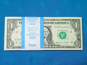 America 1 Dollar Bundle💵 USA 100ps Serial Notes💲