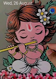 Adorable Baby Krishna Key Holder