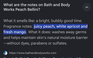 Bath &amp; Body Works Peach Bellini Mist