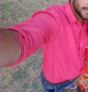 Red Button-Down Shirt