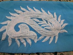 Blue Embroidered Kurta