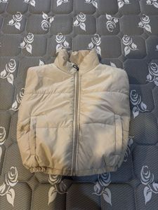 Beige Puffer Jacket