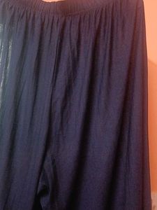 Navy Gauze Palazzo