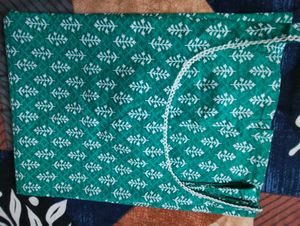 Green Printed Blouse