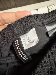 Sparkly Black Crochet Pants brand new