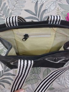 Cute Bicycle Print Tote Bags (Set of 2)
