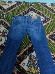 Stylish Blue Ripped Jeans