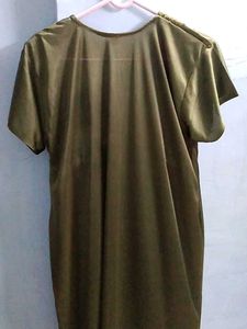 Vintage Olive Green Nightgown