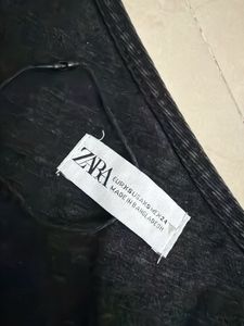Sparkly Black Denim Bodysuit