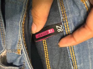 JEALOUS 21 Super Skinny Full Length Blue Jeans