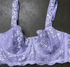 Lavender Lace Bra