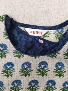 Biba Branded Kurta + Inner And Pant Set