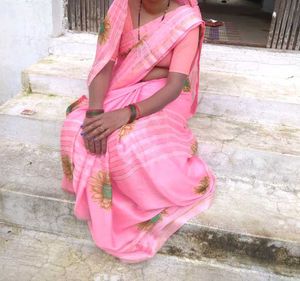 Beautiful Pink Saree