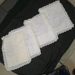 White Baby Pillow Cover Multiple Pieces Available