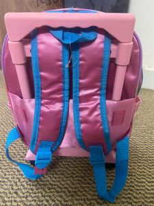 NEW 3d design trolley school bag