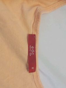 Peach Graphic Tank Top
