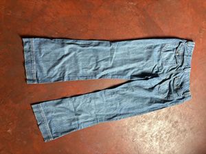 Wide Leg Denim Jeans