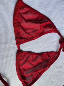 Sexy Red Bikini Set