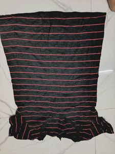 Striped Black & Pink Top