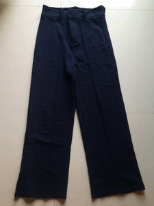 Ladies Navy Blue Trouser