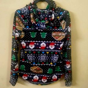 imported velvet hoodie top