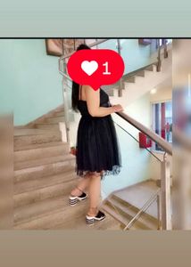 Sheer Black Party Dress