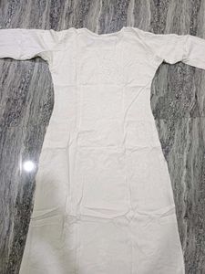 White Chikankari Kurta