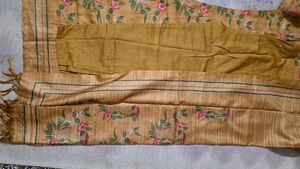 chanderi silk suit set (its new)