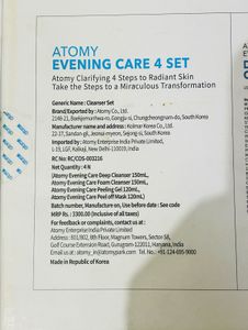 Atomy Evening Care Set - New