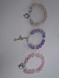 Set of 3 Beaded Bracelets