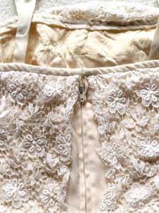 Elegant Lace Overlay Dress