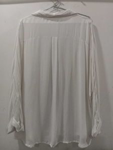 Classic White Oversized Button-Up Shirt