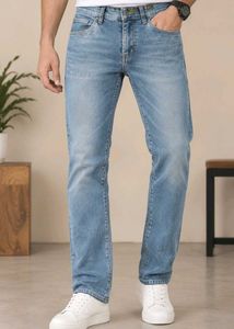 Light Wash Denim Jeans