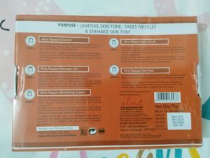 Alna Brand Facial Kit Combo Pack Of 4.