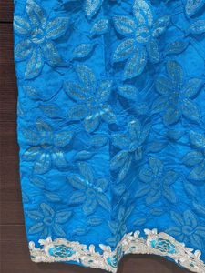 Blue Embroidered Kurta Set