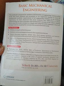 Cengage Basic Mechanical Engineering
