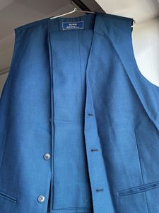 Men's 3-piece Royal Blue Suit