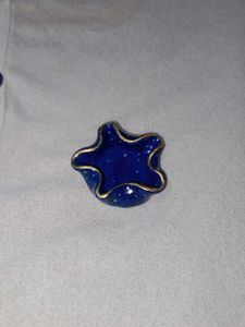 Blue Star Trinket Dish