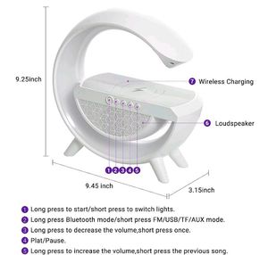 Wireless Charger Cum Bluetooth Speaker