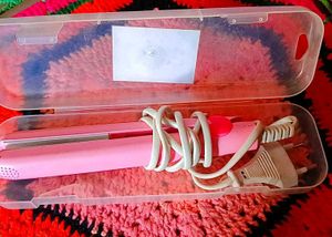 Mini Pink Hair Straightener