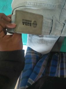 Ice blue bootcut  jeans
