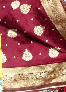 cotton silk saree with blouse so beautiful Sare
