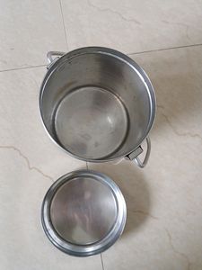 Stainless Steel Milk Storage Can with Lid